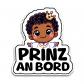 German Prince Sticker 3  Autocollants b�b� bord Accessoires Si�ge auto Vinyle
