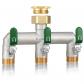 Distributeur 3 voies,Vanne � 3 voies d'eau pour robinet avec filetage de 1Pouce