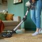 Aspirateur Balai sans fil 2en1 500mL 150W Balai � main filaire cyclonique