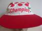RARE CASQUETTE POIS BLANC ROUGE TOUR DE FRANCE CYCLISME CARAVANE SPONSOR CHAMPIO