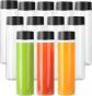 13 Pi�ces Bouteilles De Jus En Plastique PET Transparent, 13,6 Oz (400 Ml) Boute