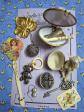 Accessoire Divers-pour Poup�e, �l�ments,De'en Argent, Boite Nacre, �ventail Etc