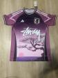 maillot de foot japon stussy violet concept S et M neuf adiddas brod�
