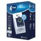Sacs aspirateur   ELECTROLUX   E201SM   Lot de 12   Filtration 99,5%   S bag cla