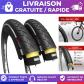 Fincci Paire Pneus 700x38c R�fl�chissants Antiponcture 40 622 VTT Route