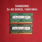 Kit 8Go (2x4Go) RAM Samsung DDR3L 1600MHz   PC3L 12800S Mac-PC