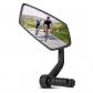 AiQInu retroviseur velo, miroir r�fl�chissant en verre HD, Petit, Noir