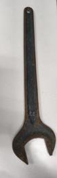 Ancienne Grande Cle Plate Industrielle Acier Forge Poids Lourds ou BTP