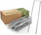 GardenGloss Sardines de Fixation en Acier Galvanis� (25 Pi�ces)   25, Argent