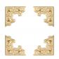 Gardes De Coin Vintage 10 Pi�ces Style Vintage Bo�te � Bijoux Supports d'angle