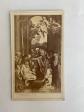 ANCIENNE PHOTOGRAPHIE CDV FRATELLI DALESSANDRI ROMA COMMUNION SAINT JEROME