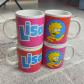 Lot de 4 Mugs Lisa Simpson   The Simpsons   1998