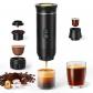 Gaethra� Machine � Cafe Portable,3 En 1 Cafeti�re � Expresso Chauffage Noir