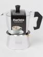 Barista cafeti�re moka expresso cuisini�re 3 tasses argent�-noir filtre