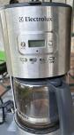 Electrolux cafeti�re filtre programmable digitale argent-noir avec carafe