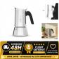Bialetti Venus Cafeti�re Italienne Induction 6 Tasses Aluminium 235 ml