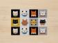 12 stickers autocollant d�coration mur cuisine motif petit chat anim� stylis�