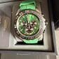 TAG QUARTZ 43mm CHRONOGRAPH FORMULA 1 GREEN MEN'S WATCH CAZ101AP RUBBER BAND