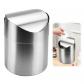 Corbeille � Papier Mini Poubelle de Bureau, Poubelle de Table en Acier