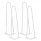 pieds de fourche de 41 cm en m�tal pour table basse, table � manger, bureau