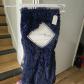 Celebrity Home Jet� de canap� uni bleu marine 127x152 cm 100% polyester