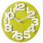 Horloge Murale Ronde 3D pour Salon, Cuisine, Bureau, Bar, caf�, Vert