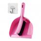 Ensemble pelle � poussi�re et balayette pour bureau et voiture Rose
