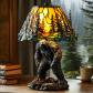 Veilleuse en r�sine artisanale en forme d'animal   Lampe de bureau LED