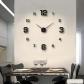Horloge Murale Sticker 3D Sans Cadre Silencieuse Moderne D�co Salon Bureau house