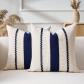 Aisybaklyn Housse de Canap� Coussin 40 x 40 Bleu 40 x 40 cm (Lot 2),