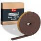HELPMATE Joint de fen�tre  12 m  9 x 5,5 mm  Ruban d'�tanch�it� pour portes e