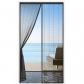 MYCARBON Moustiquaire Porte Fen�tre, Aimants 120x220cm, Noir   Premium