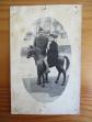 CPA PHOTOGRAPHIE MILITAIRE WW2 UN SOLDAT ET SON FILS