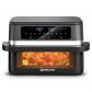 WELLENT 12L XXL Air Fryer Double Compartiments   2950W Zones 12L, Noir