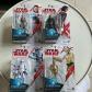 Ensemble de 4 Figurines Star Wars Force Link Sous Blister