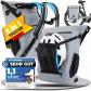 Sacoche de v�lo 3 en 1 pour porte bagages, sac � dos et sac � bandouli�re, 18