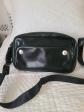 SAC A MAIN SACOCHE CUIR NOIR LONGCHAMP BANDOULIERE FERMETURE ECLAIR