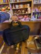 Sacoche ordinateur portable Jusqu'� 16 pouces noire zip poches ext�rieures