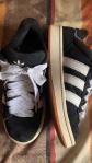 adidas Campus Baskets homme Sportif daim noir-blanc pointure EU 40 US 8