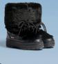 Oysho bottes apr�s ski noir fourrure 36 neuves    bottines neige