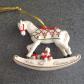 Villeroy & Boch   D�coration de No�l � suspendre   Cheval et P�re No�l