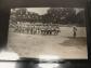 Photographie militaire ancienne d�fil� soldats tambours uniforme casque colonial