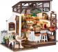Rolife Maison Poup�es Caf� Miniature Bois Meubles Kits Mod�les Jouet dollhouse