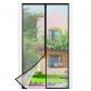 Moustiquaire Porte Fen�tre, 100 x 200 CM   Maillage Fine 100 200cm, Noir