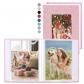 albums photo de 10 x 15 cm, couverture en lin, petit album photo pour 36