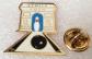 pin's vintage   Bowling �toile Foch Paris, arc de triomphe dor�