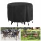 Housse de table et de chaise ronde d'ext�rieur   128 x 71 cm Voir Image