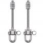 Crochets de Suspension Pivotants � 180� Robustes Capacit� de 800 kg en Acier