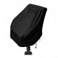 Housses de Protection pour Chaise de Patio Contre la Pluie   noir Noir.
