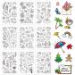 9 Feuilles Th�me de la Saison Tampons Clairs Printemps �t� Automne Hiver Tampon